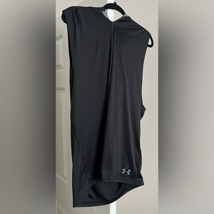 Mens Under Armour Sleeveless Polyester Shirt with Hood